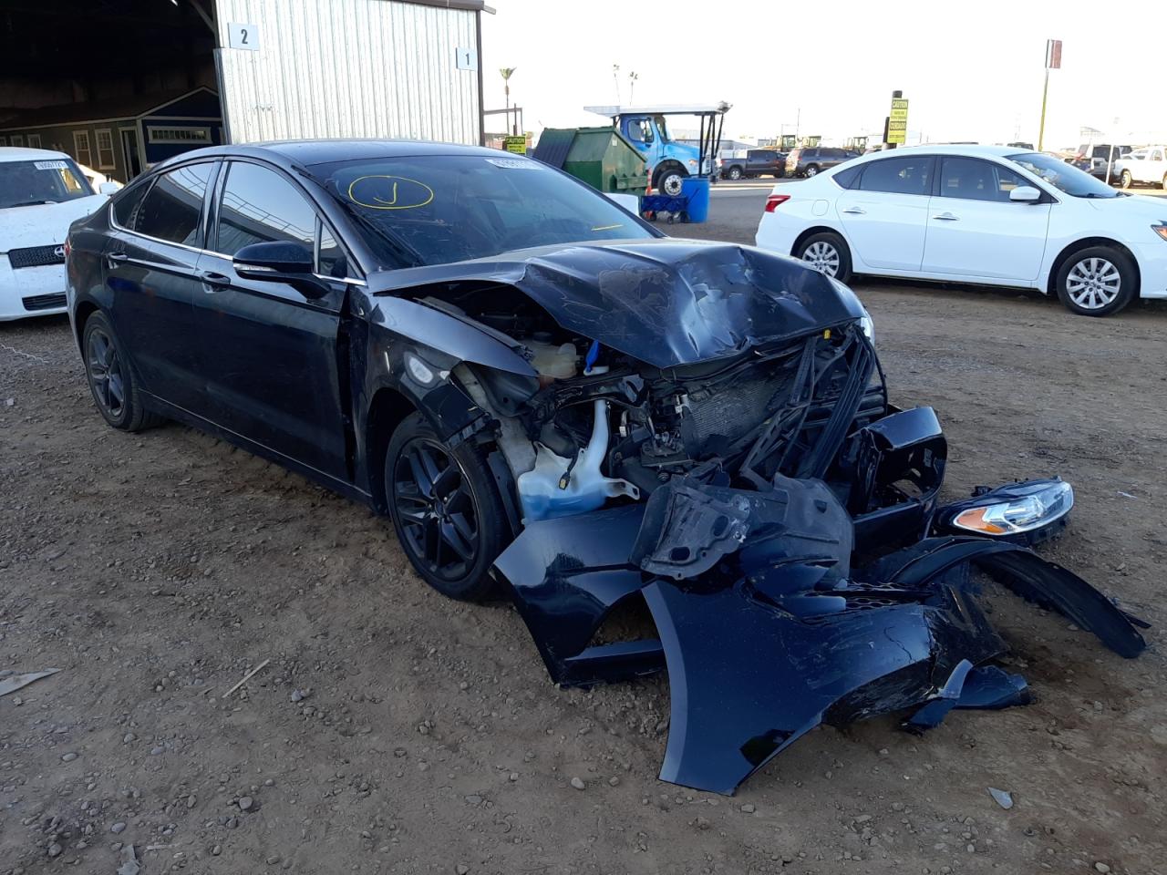 Photo 1 from auction – 2014 FORD FUSION SE with VIN 1FA6P0H7XE5363638