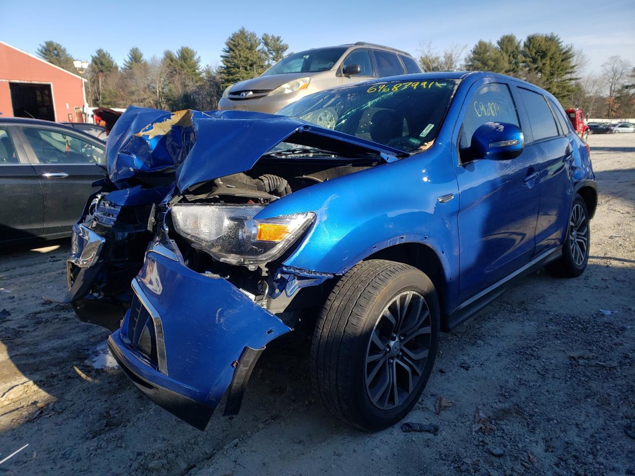Photo 2 from auction – 2019 MITSUBISHI OUTLANDER with VIN JA4AP3AU1KU033825