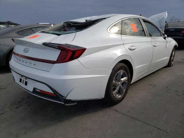 Photo 4 from auction – 2021 HYUNDAI SONATA SE with VIN 5NPEG4JA5MH092473