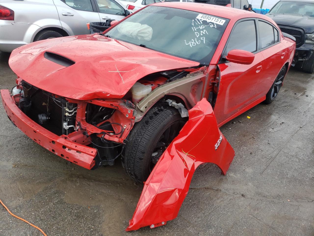 Photo 2 from auction – 2019 DODGE CHARGER SC with VIN 2C3CDXGJ0KH644867