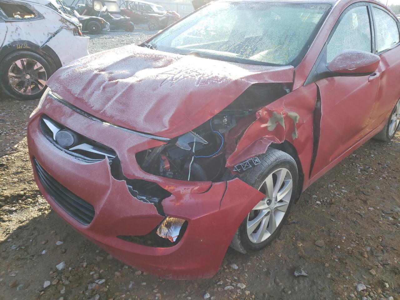 Photo 9 from auction – 2012 HYUNDAI ACCENT GLS with VIN KMHCU4AE2CU249217