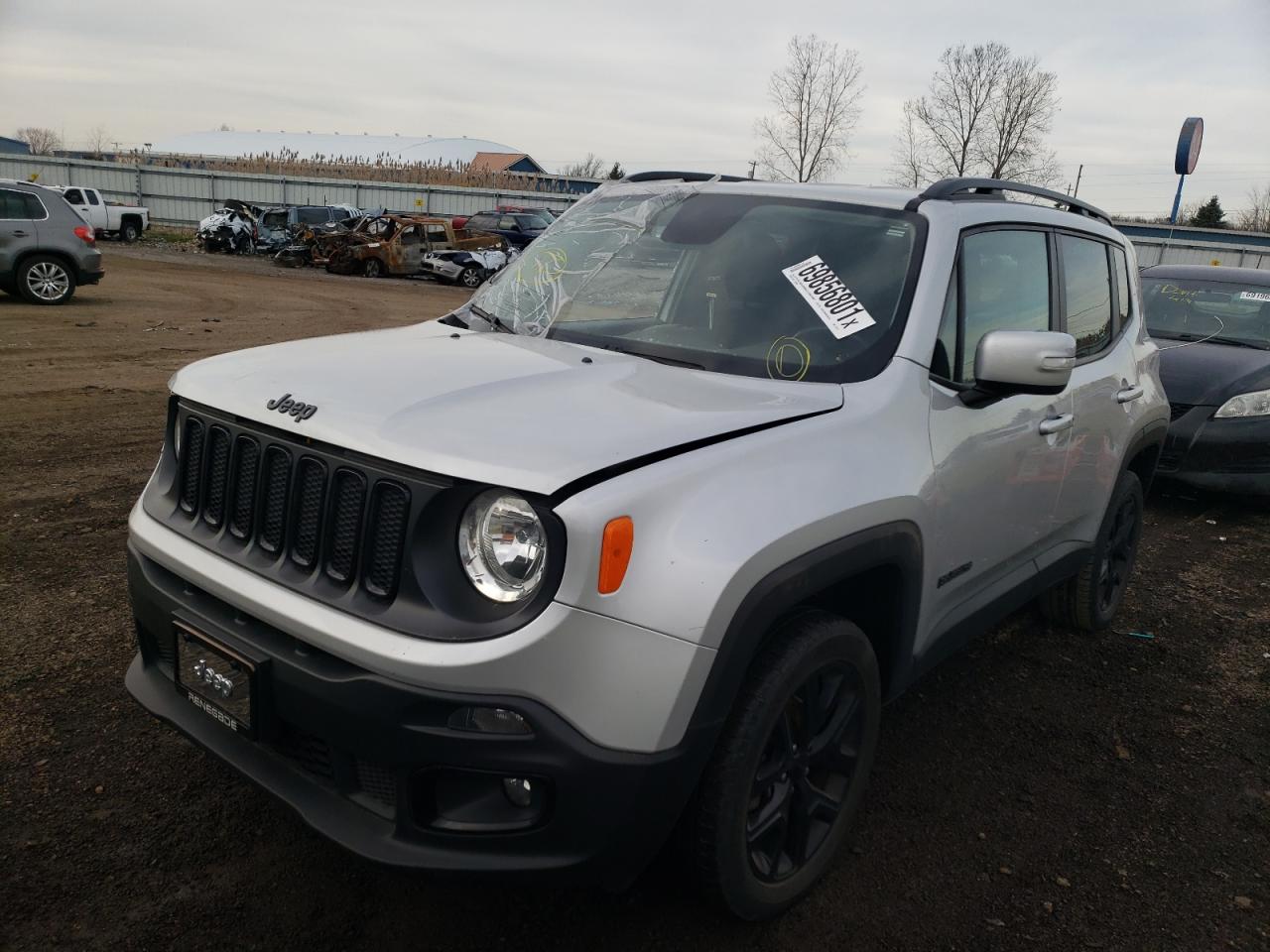Photo 2 from auction – 2017 JEEP RENEGADE L with VIN ZACCJBBB1HPF27457
