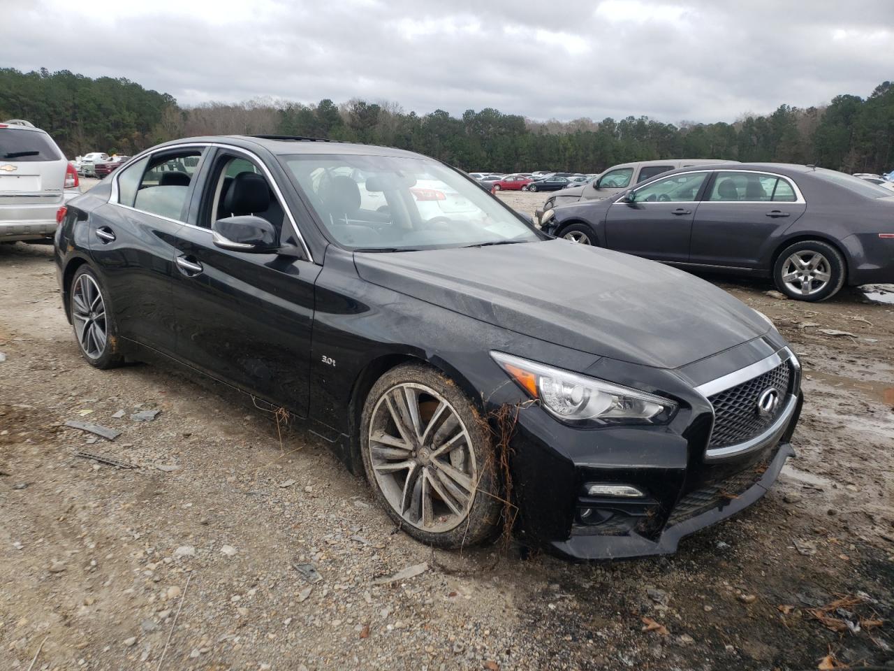 INFINITI Q50 PREMIU 2017 with VIN JN1EV7AP5HM731896 - Photo from auction