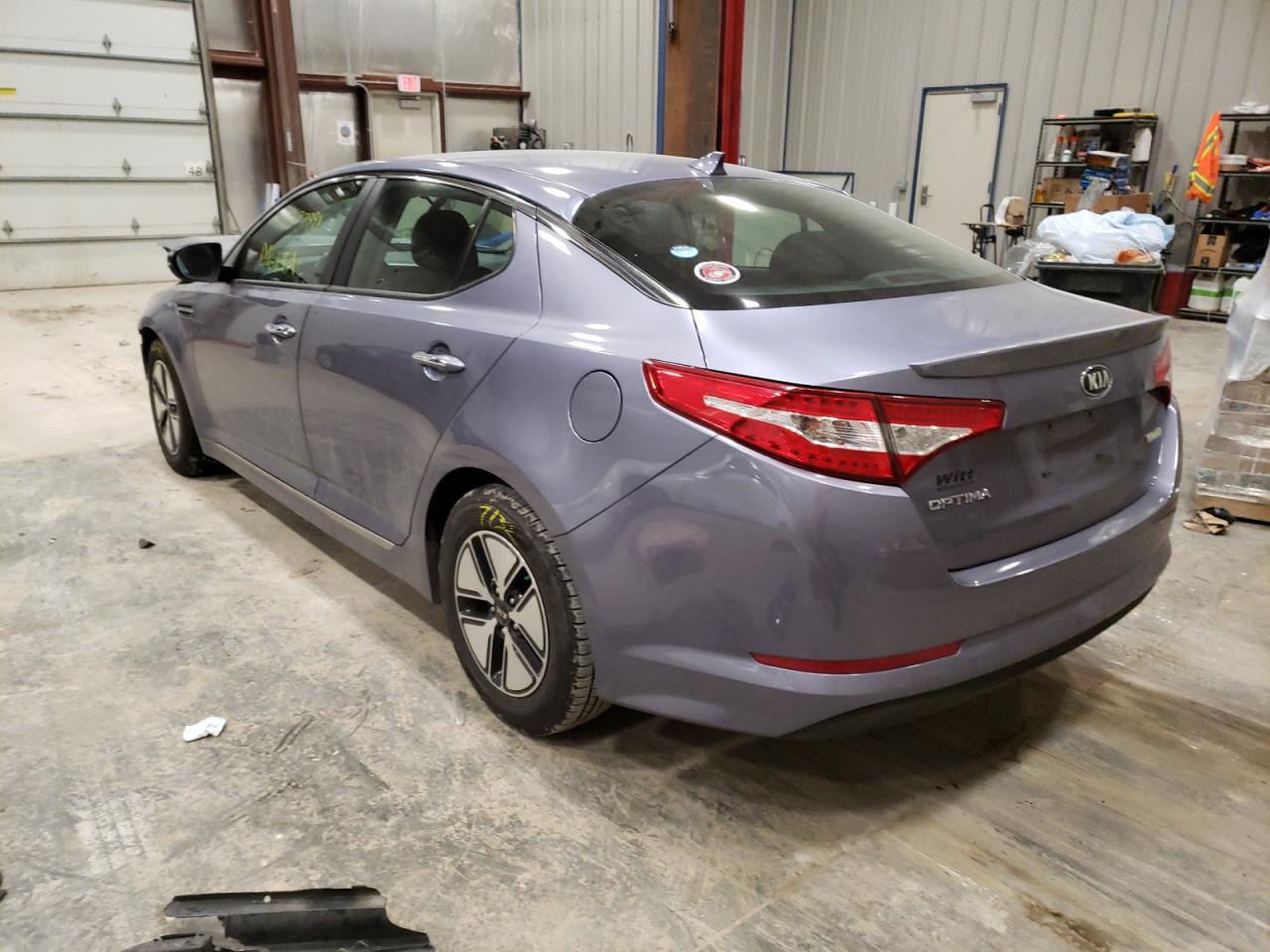 Photo 3 from auction – 2012 KIA OPTIMA HYB with VIN KNAGM4AD0C5023665