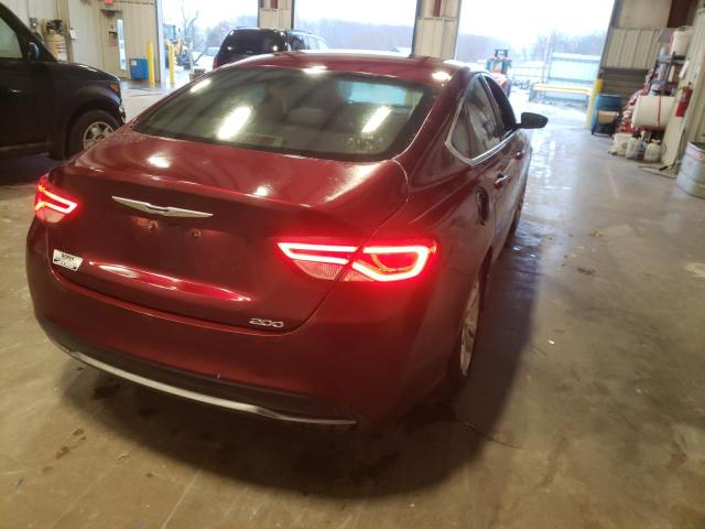 Photo 4 from auction – 2015 CHRYSLER 200 LIMITE with VIN 1C3CCCAB8FN671762
