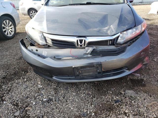 Photo 9 from auction – 2012 HONDA CIVIC LX with VIN 19XFB2F50CE048788