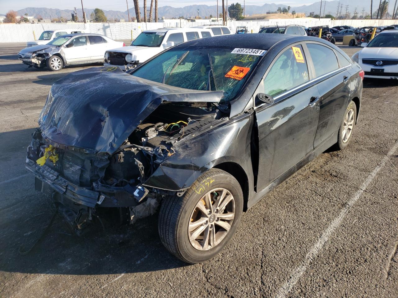 Photo 2 from auction – 2014 HYUNDAI SONATA GLS with VIN 5NPEB4AC5EH842214