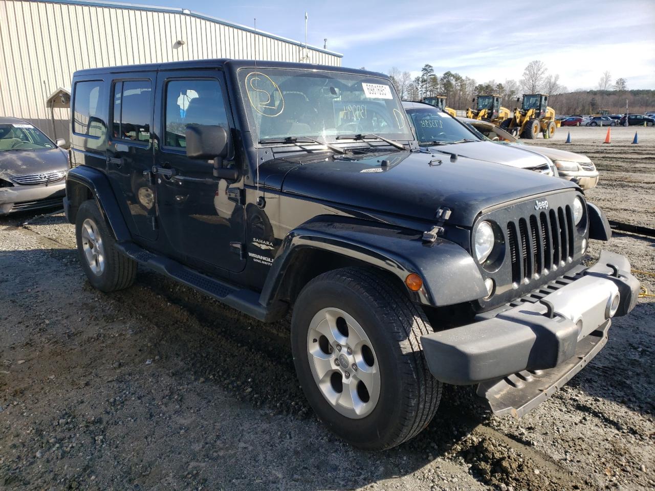 JEEP WRANGLER U 2015 with VIN 1C4HJWEG3FL668469 - Photo from auction