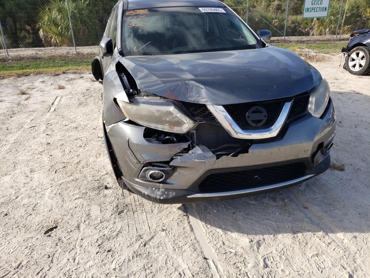 Photo 9 from auction – 2016 NISSAN ROGUE S with VIN KNMAT2MV8GP609447