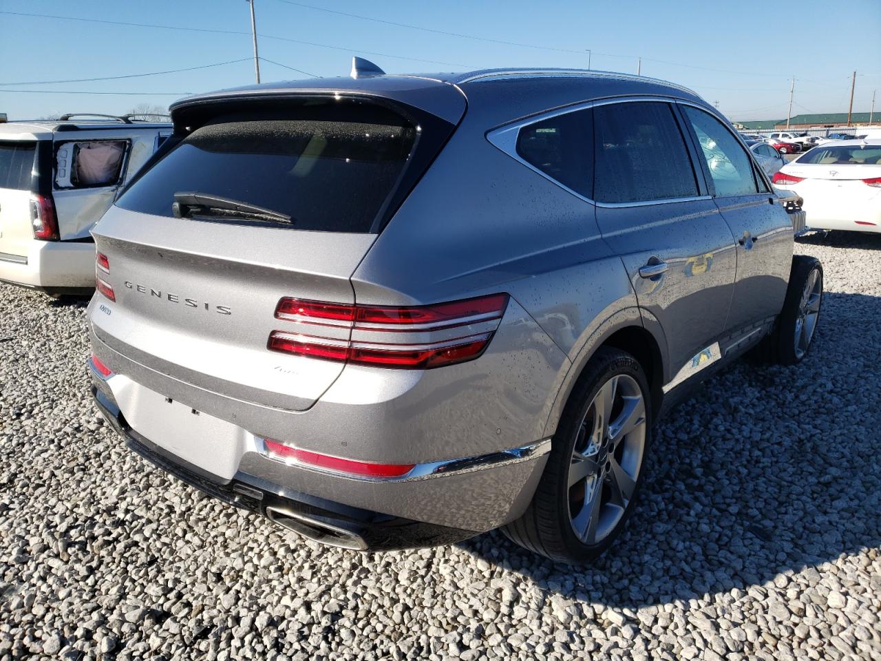 Photo 4 from auction – 2021 GENESIS GV80 BASE with VIN KMUHBDSBXMU039595