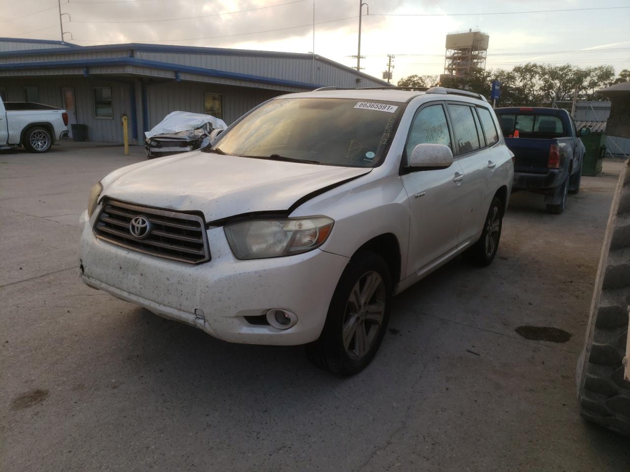 Photo 2 from auction – 2009 TOYOTA HIGHLANDER with VIN JTEDS43A592087348