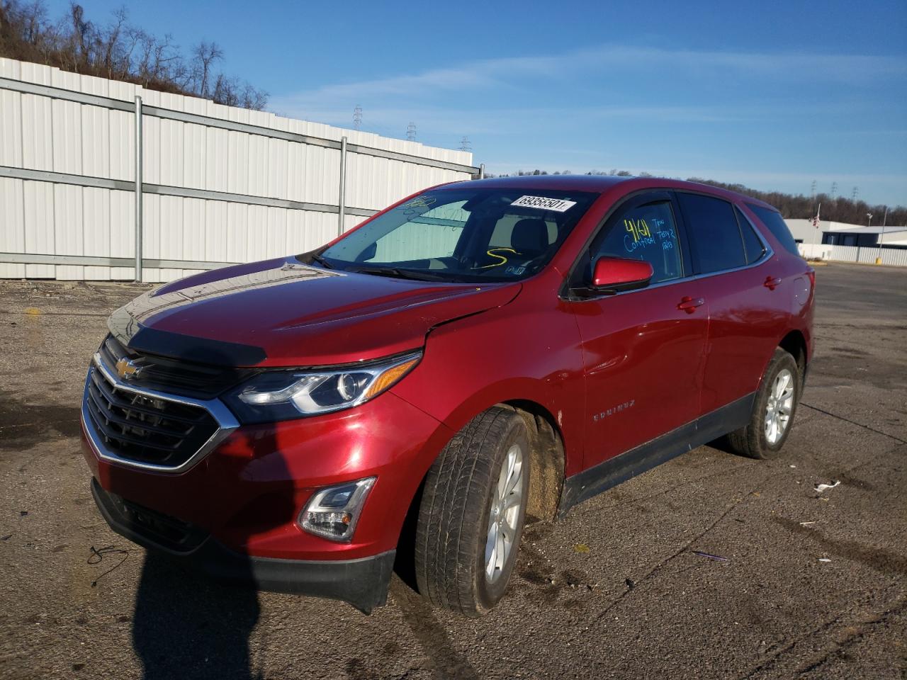 Photo 2 from auction – 2018 CHEVROLET EQUINOX LT with VIN 2GNAXSEV7J6122497