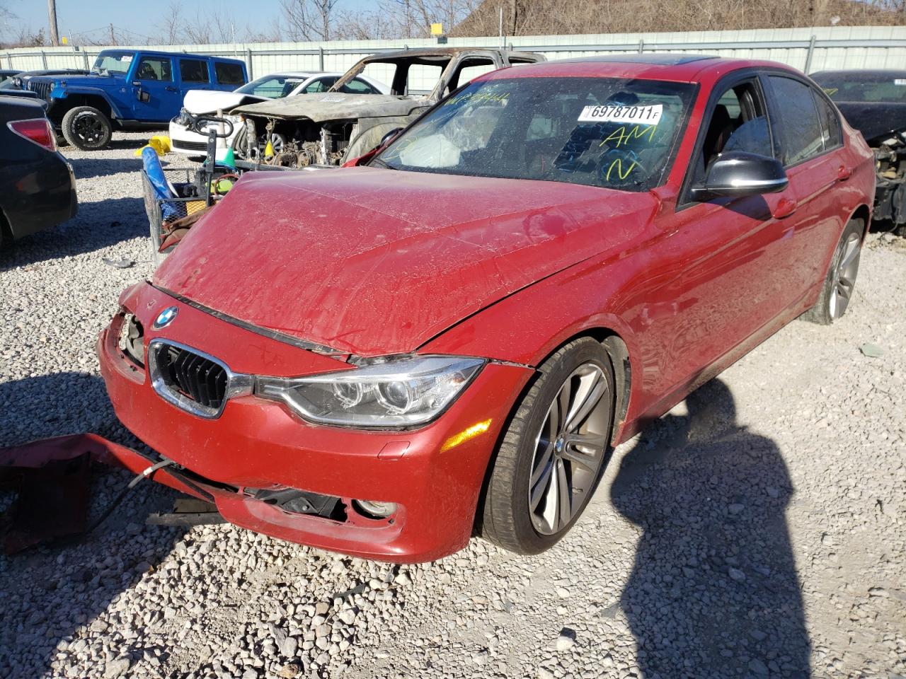 Photo 2 from auction – 2013 BMW 335 XI with VIN WBA3B9G54DNP39441