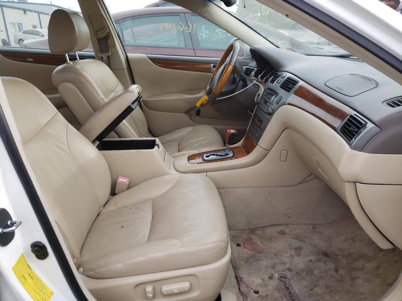 Photo 5 from auction – 2006 LEXUS ES 330 with VIN JTHBA30G165150665