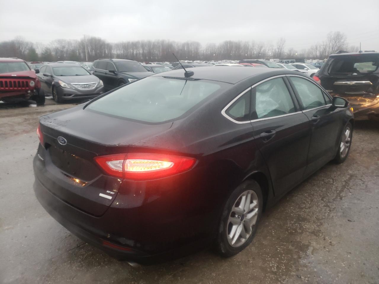 Photo 4 from auction – 2016 FORD FUSION SE with VIN 3FA6P0HD9GR352278
