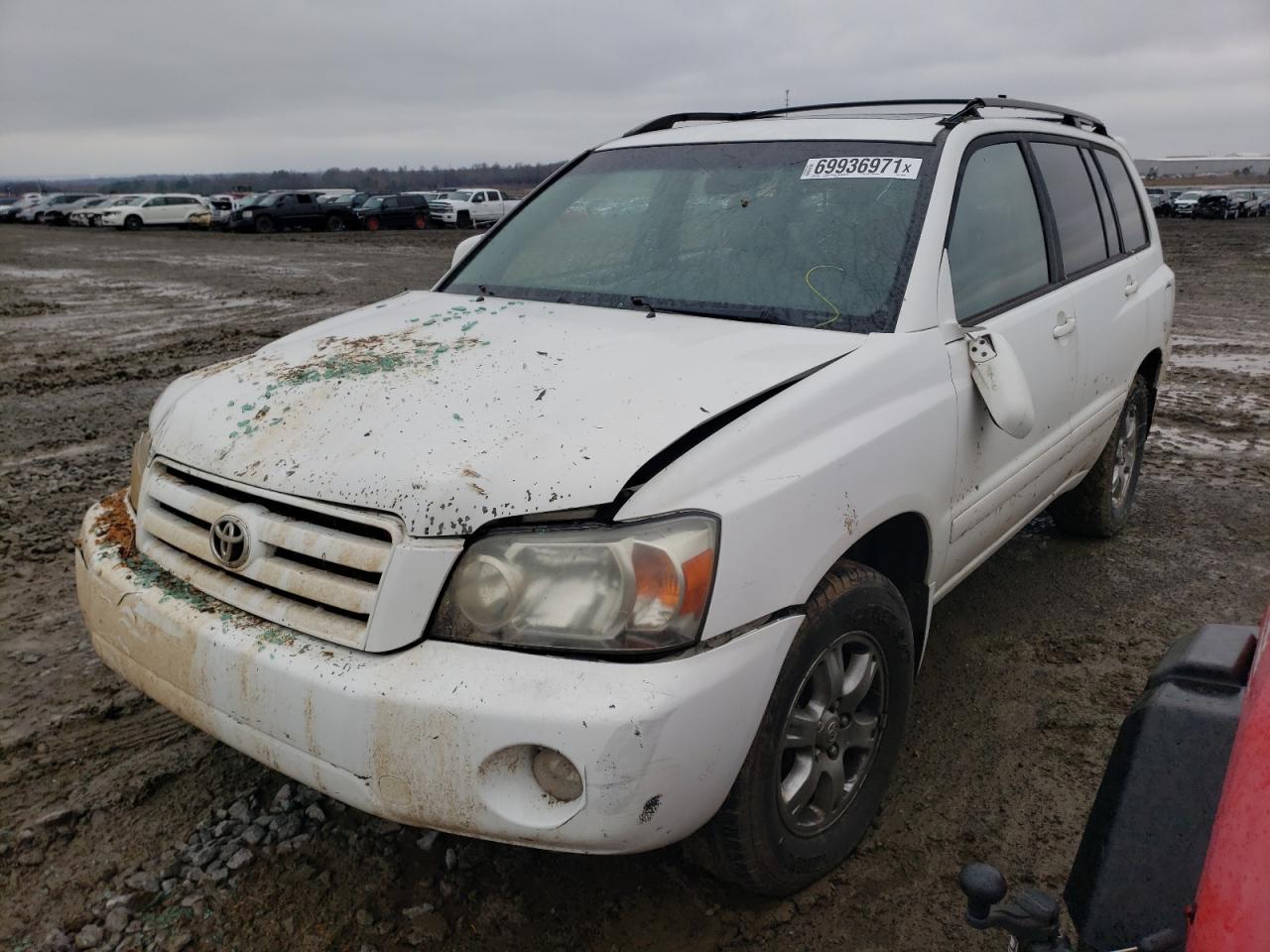 Photo 2 from auction – 2007 TOYOTA HIGHLANDER with VIN JTEDP21A270142999
