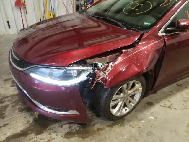 Photo 9 from auction – 2015 CHRYSLER 200 LIMITE with VIN 1C3CCCAB8FN671762