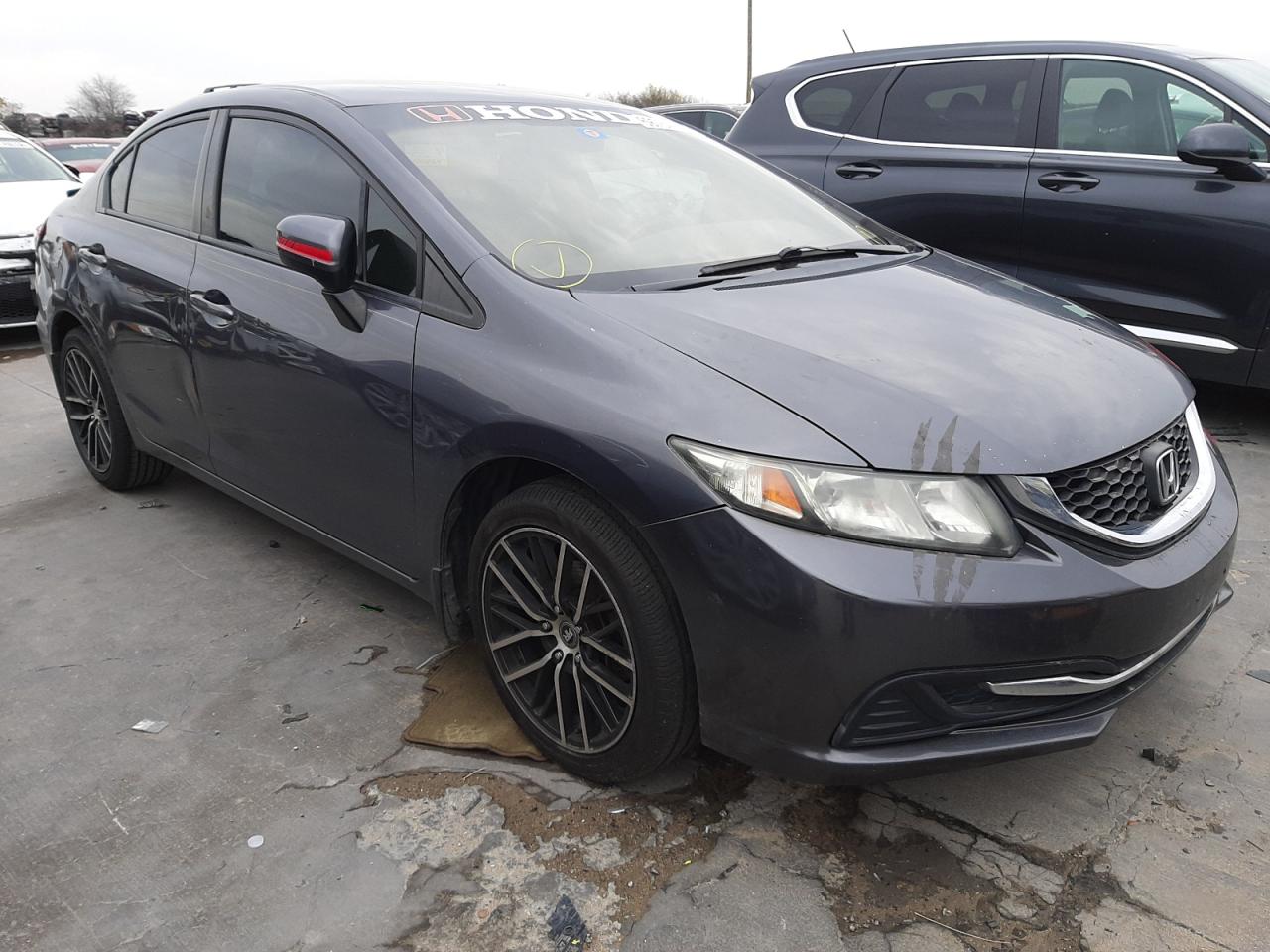 HONDA CIVIC LX 2014 with VIN 19XFB2F58EE006808 - Photo from auction