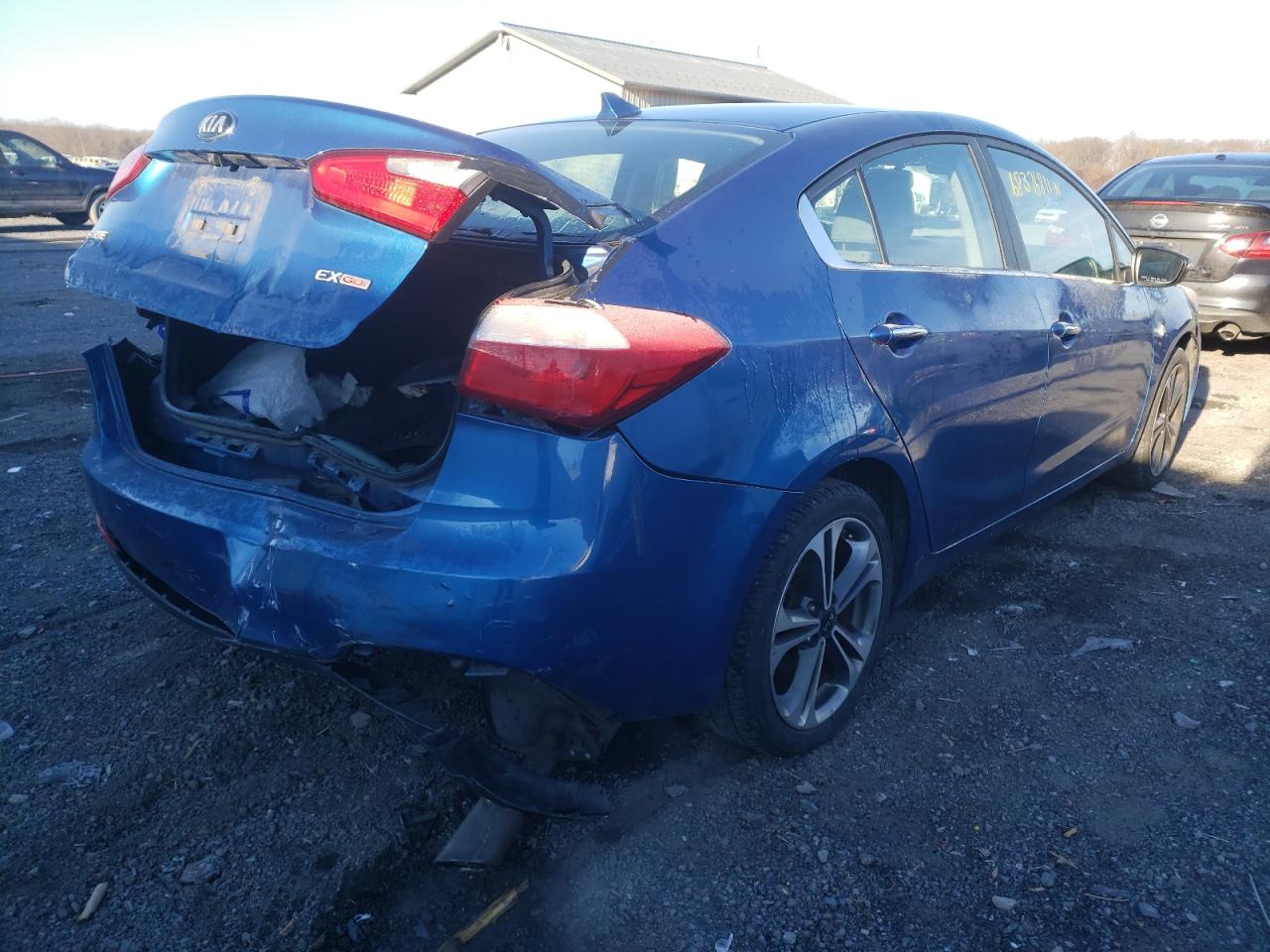 Photo 4 from auction – 2014 KIA FORTE EX with VIN KNAFX4A82E5173835
