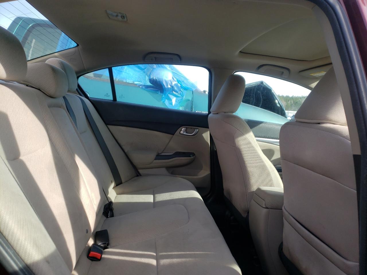 Photo 6 from auction – 2013 HONDA CIVIC EX with VIN 19XFB2F82DE008868
