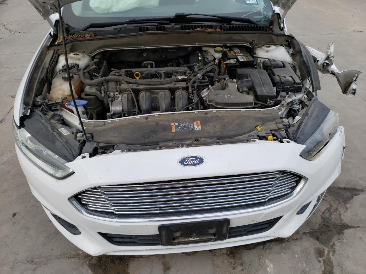 Photo 7 from auction – 2016 FORD FUSION SE with VIN 3FA6P0H75GR302665