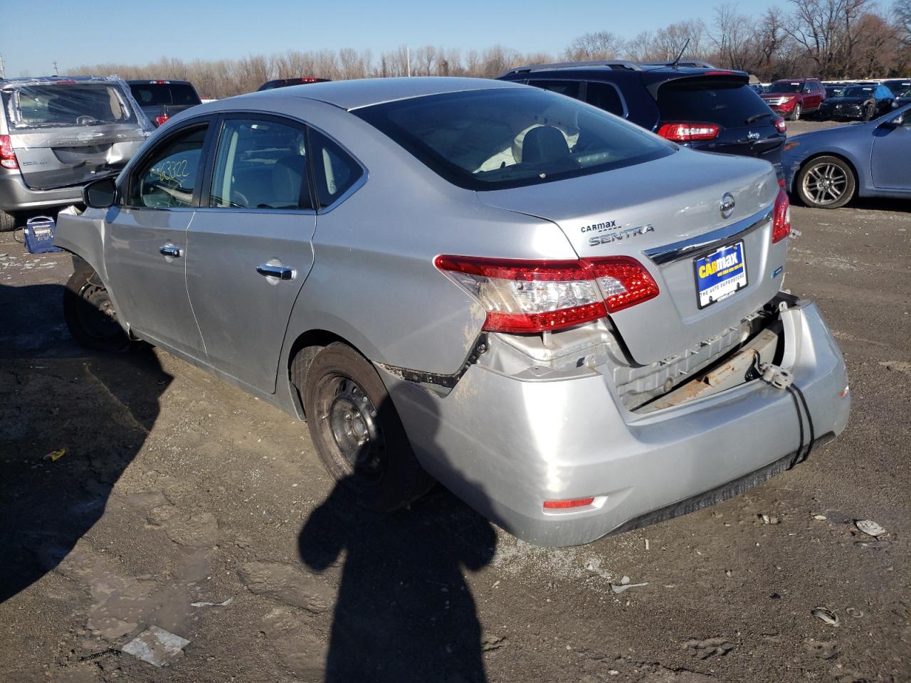 Photo 3 from auction – 2014 NISSAN SENTRA S with VIN 3N1AB7AP8EY326616