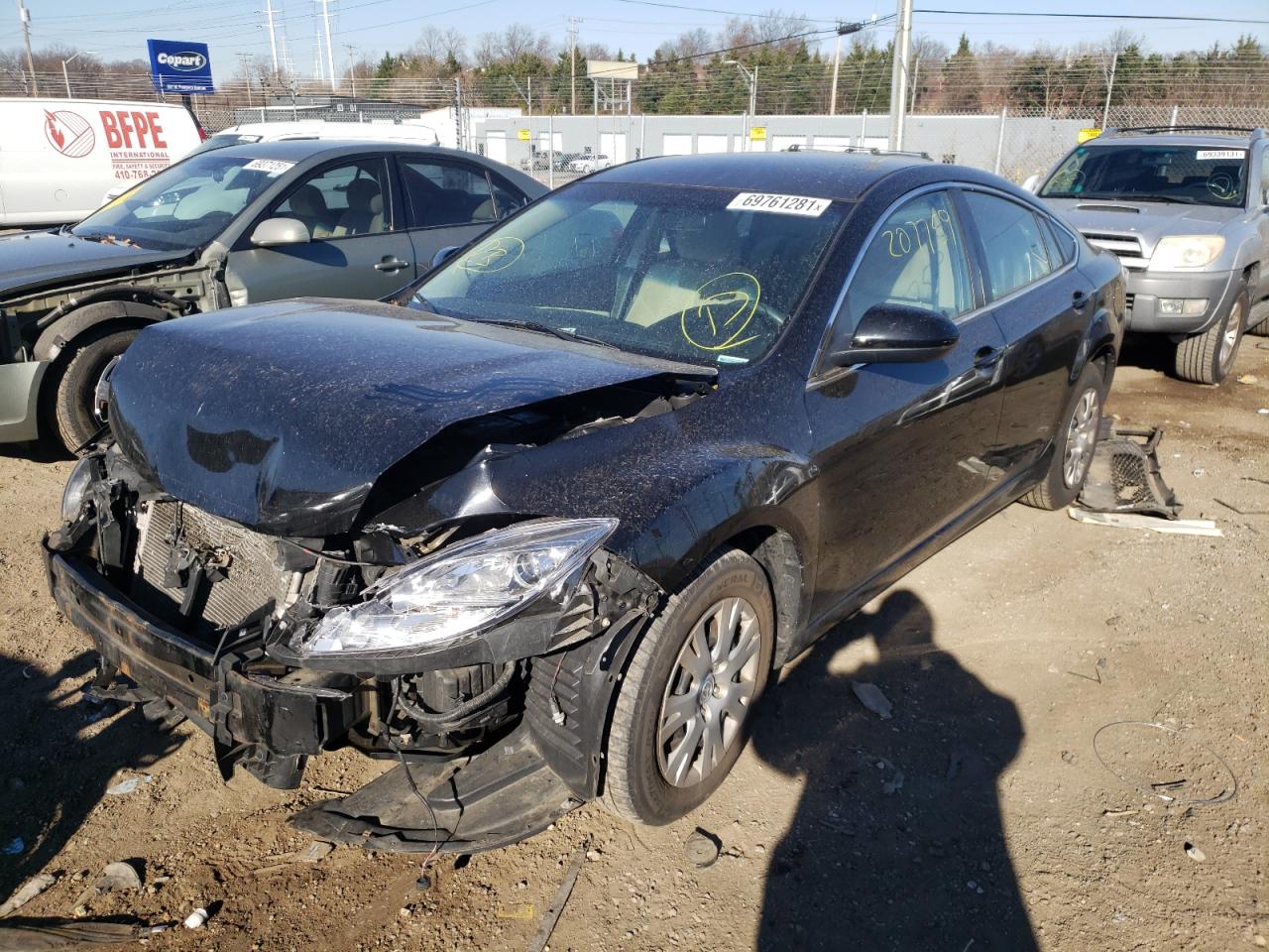 Photo 2 from auction – 2010 MAZDA 6 I with VIN 1YVHZ8BHXA5M58170