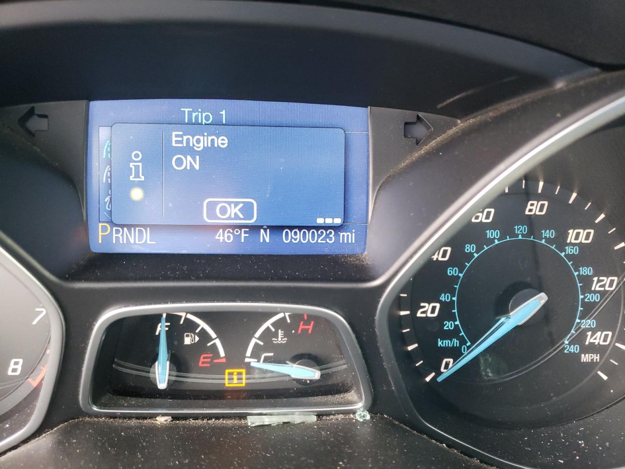 Photo 8 from auction – 2013 FORD FOCUS SE with VIN 1FADP3F21DL270601