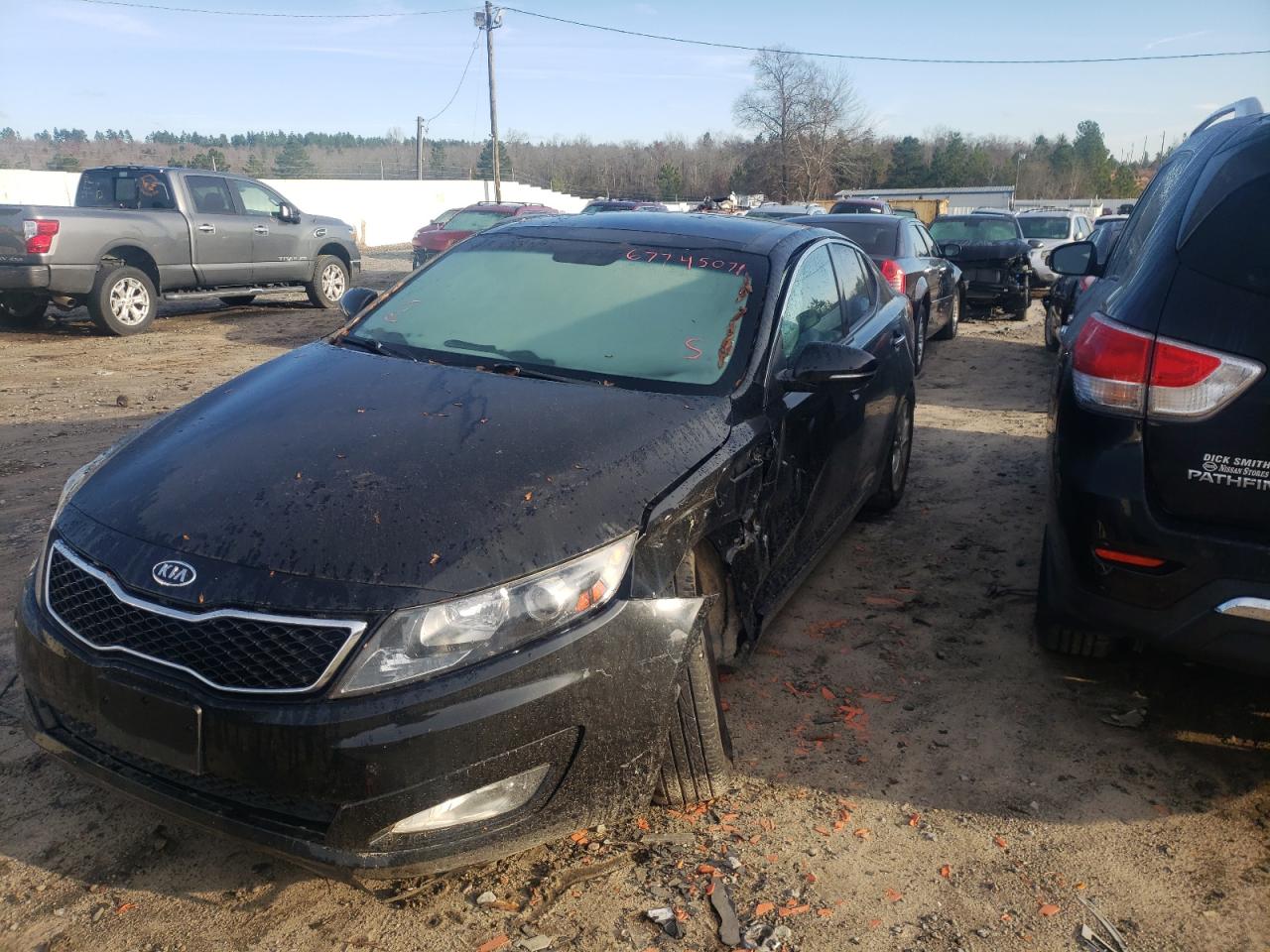Photo 2 from auction – 2011 KIA OPTIMA EX with VIN KNAGN4A66B5136744