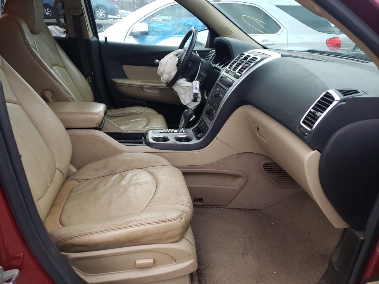 Photo 5 from auction – 2010 GMC ACADIA SLT with VIN 1GKLRMED8AJ144143