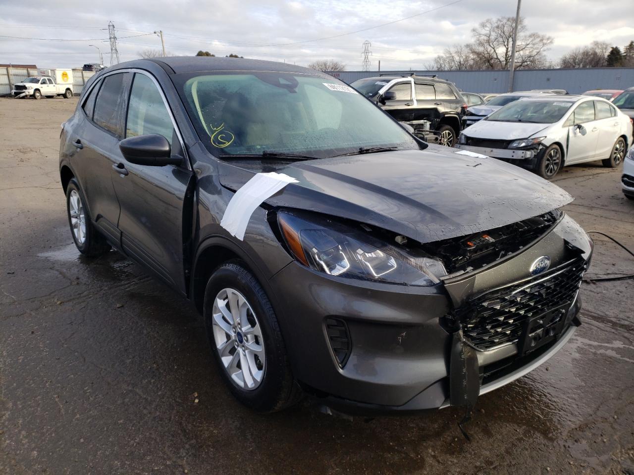 Photo 1 from auction – 2020 FORD ESCAPE SE with VIN 1FMCU0G63LUC31981