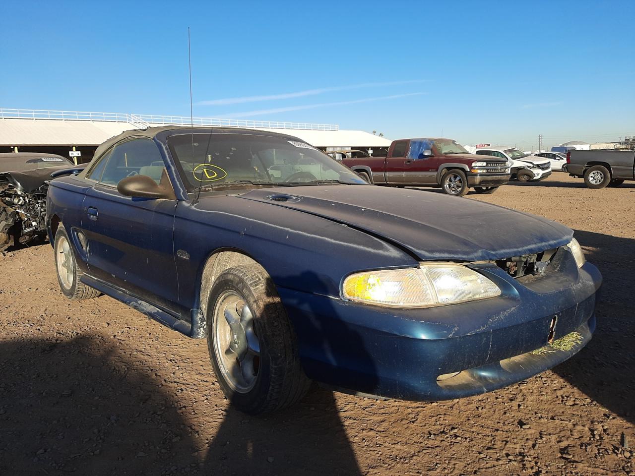 FORD MUSTANG 1998 with VIN 1FAFP45X7WF181967 - Photo from auction