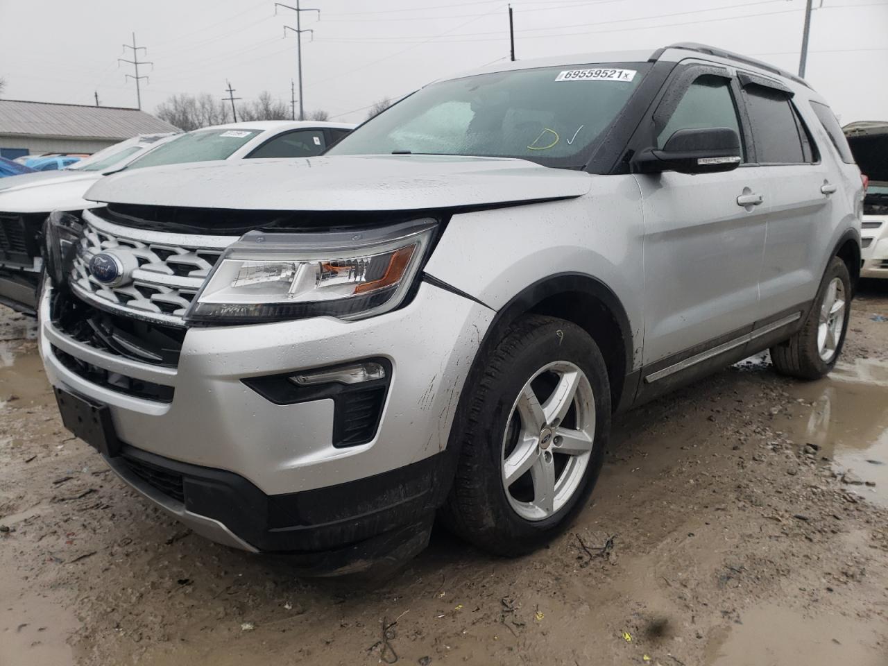 Photo 2 from auction – 2019 FORD EXPLORER X with VIN 1FM5K7DH7KGA59027