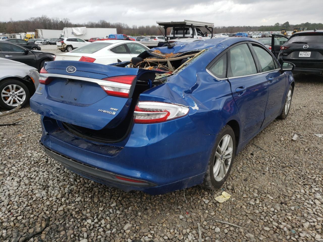 Photo 4 from auction – 2018 FORD FUSION SE with VIN 3FA6P0LU7JR248015