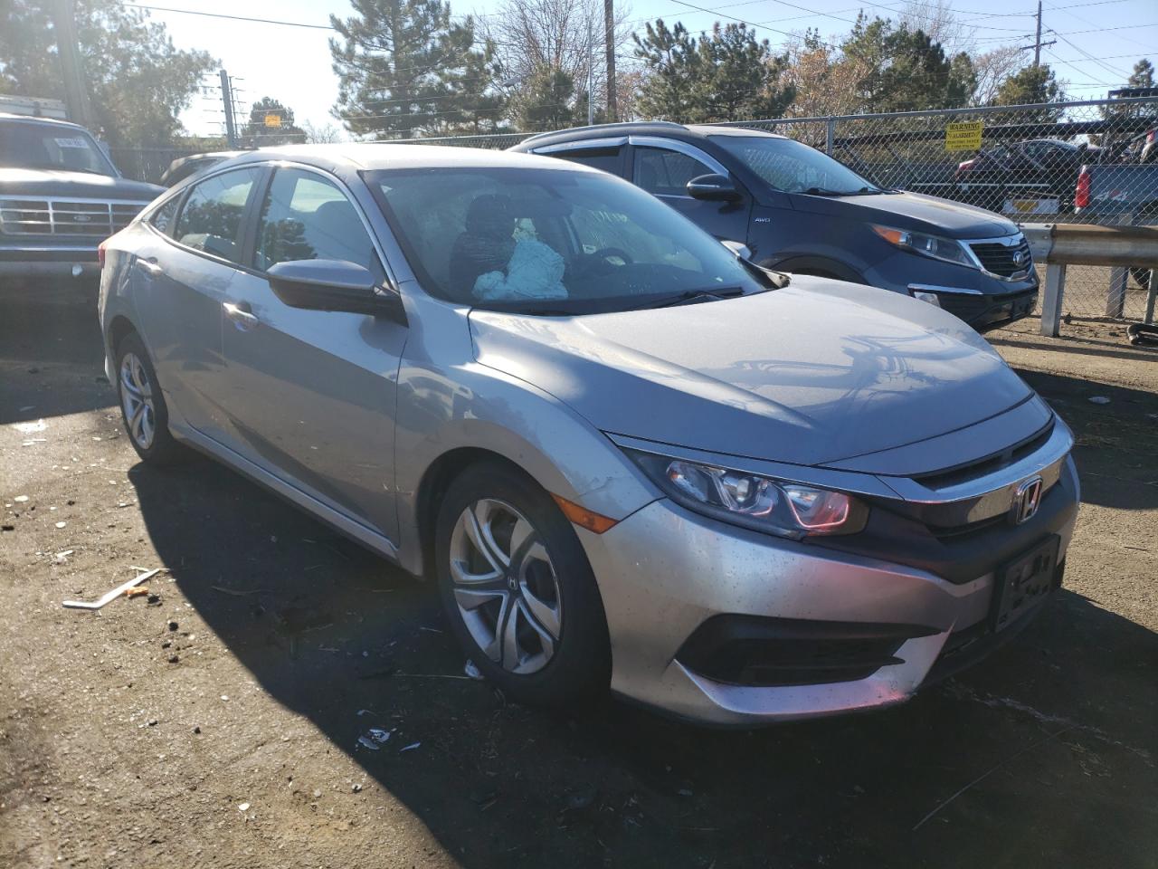HONDA CIVIC LX 2017 with VIN 19XFC2F58HE010858 - Photo from auction