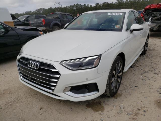Photo 2 from auction – 2021 AUDI A4 PREMIUM with VIN WAUBBAF45MA032765