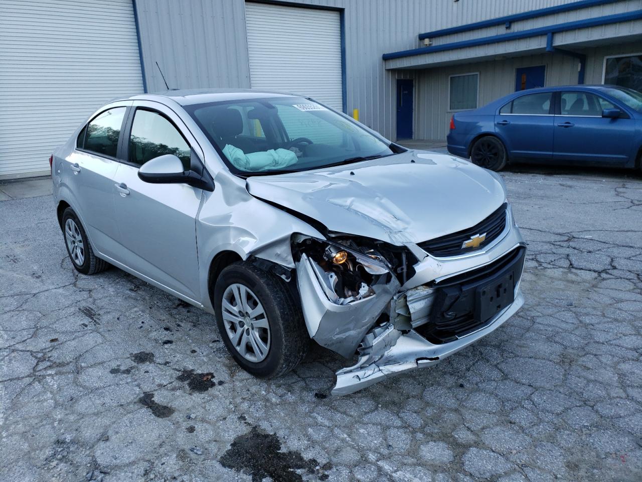CHEVROLET SONIC LS 2019 with VIN 1G1JB5SB9K4132138 - Photo from auction