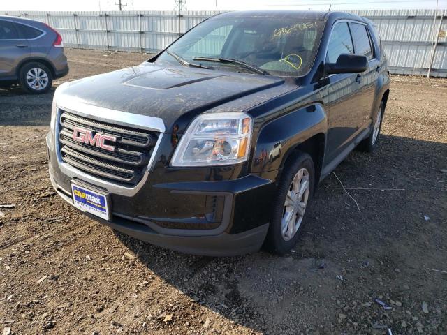 Photo 2 from auction – 2017 GMC TERRAIN SL with VIN 2GKALMEK7H6104120