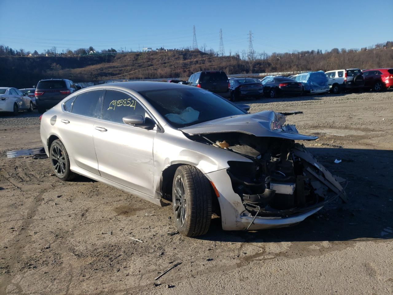 CHRYSLER 200 LIMITE 2015 with VIN 1C3CCCABXFN724591 - Photo from auction
