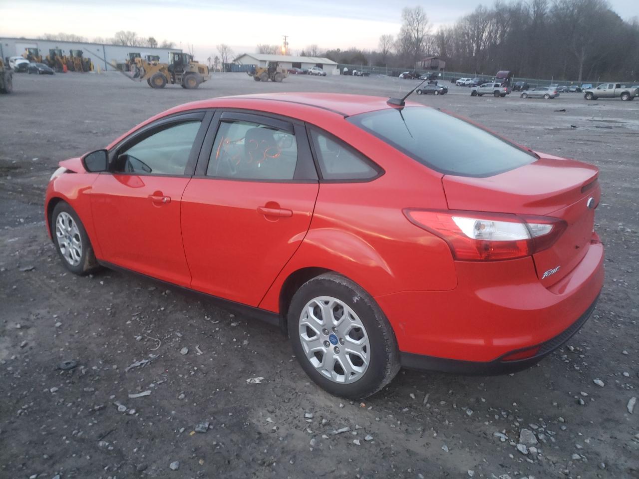 Photo 3 from auction – 2012 FORD FOCUS SE with VIN 1FAHP3F24CL132387