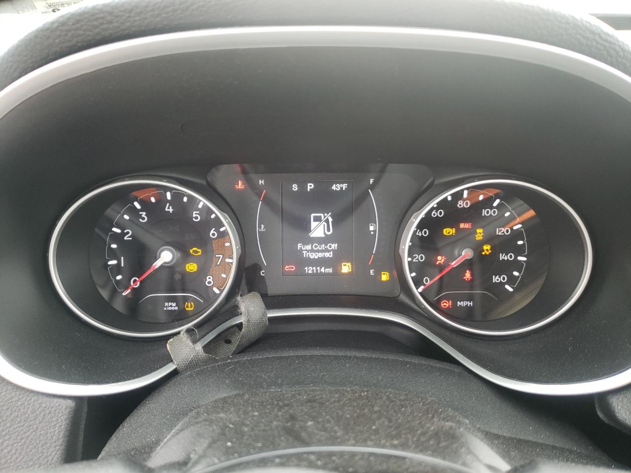 Photo 8 from auction – 2020 JEEP COMPASS LA with VIN 3C4NJDBB5LT239625