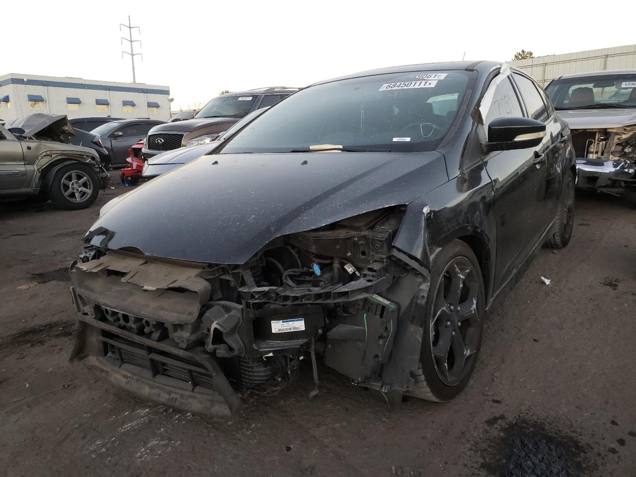 Photo 2 from auction – 2014 FORD FOCUS ST with VIN 1FADP3L92EL341226