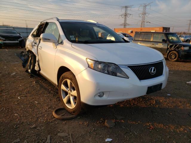 LEXUS RX 350 2011 with VIN 2T2BK1BA2BC116870 - Photo from auction