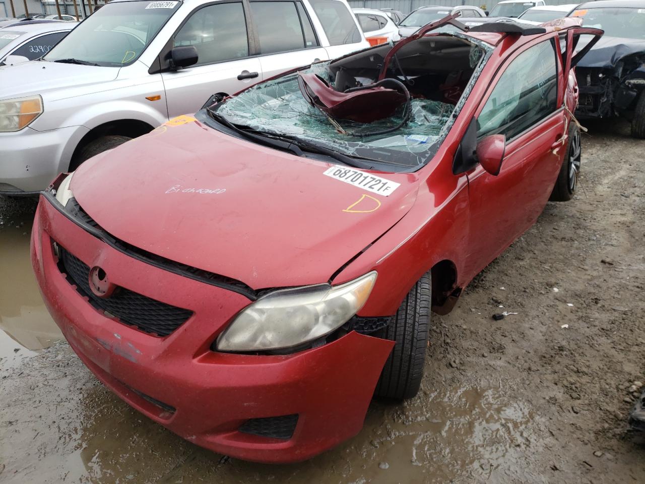 Photo 2 from auction – 2009 TOYOTA COROLLA BA with VIN 1NXBU40E39Z061036