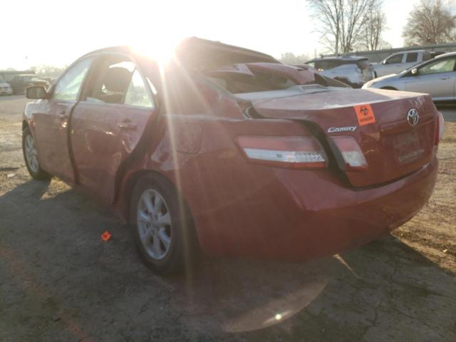 Photo 3 from auction – 2011 TOYOTA CAMRY BASE with VIN 4T4BF3EK2BR190299