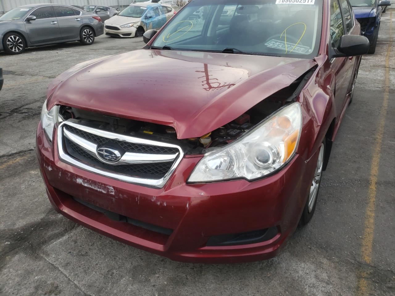 Photo 9 from auction – 2012 SUBARU LEGACY 2.5 with VIN 4S3BMBA62C3005103