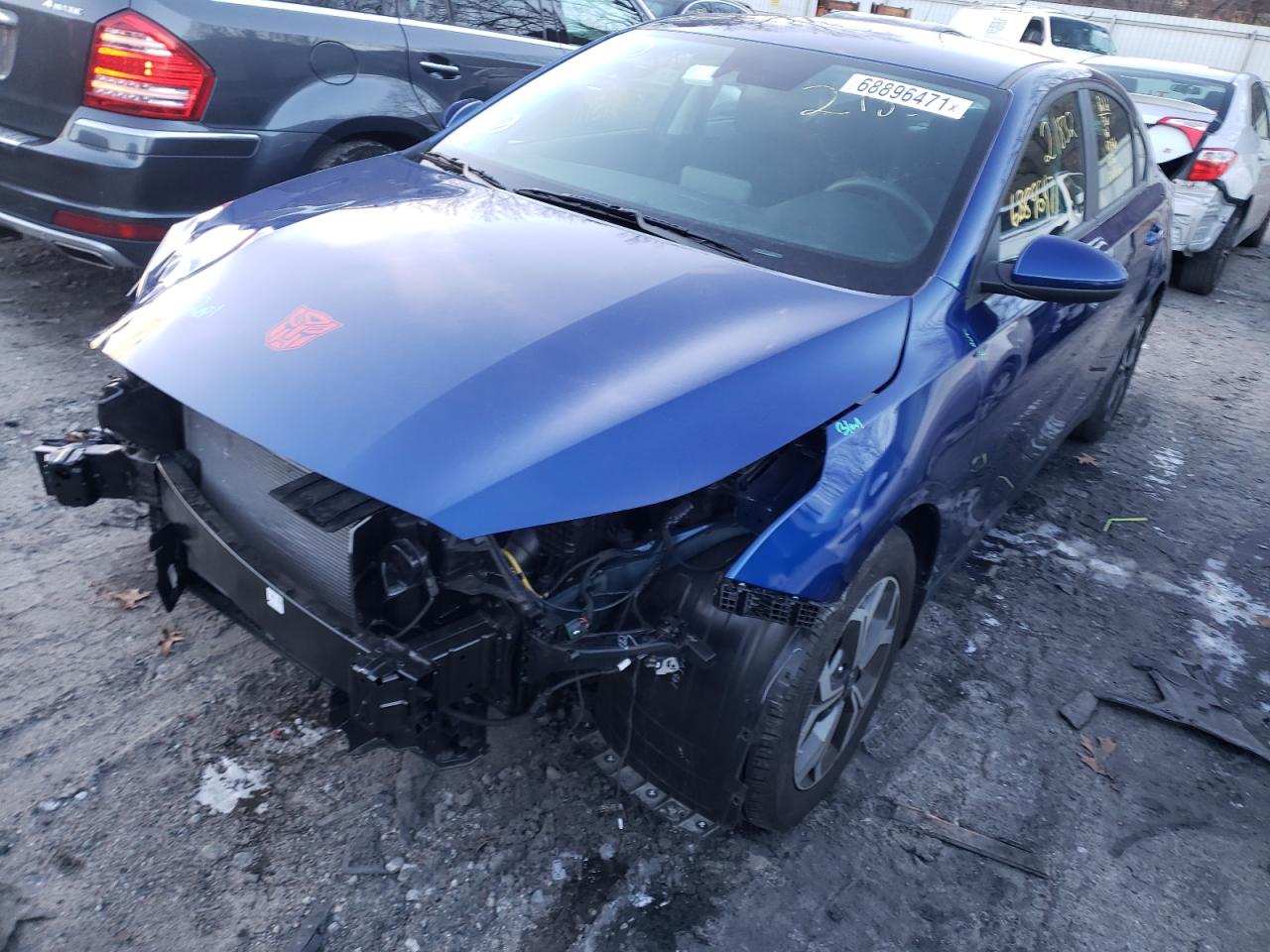 Photo 2 from auction – 2021 KIA FORTE FE with VIN 3KPF24AD6ME300068