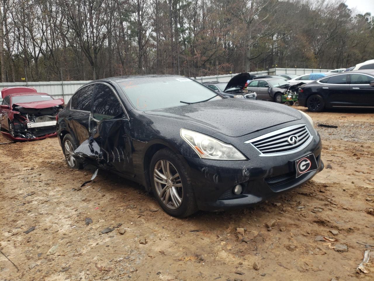 INFINITI G37 2011 with VIN JN1CV6AR4BM409826 - Photo from auction