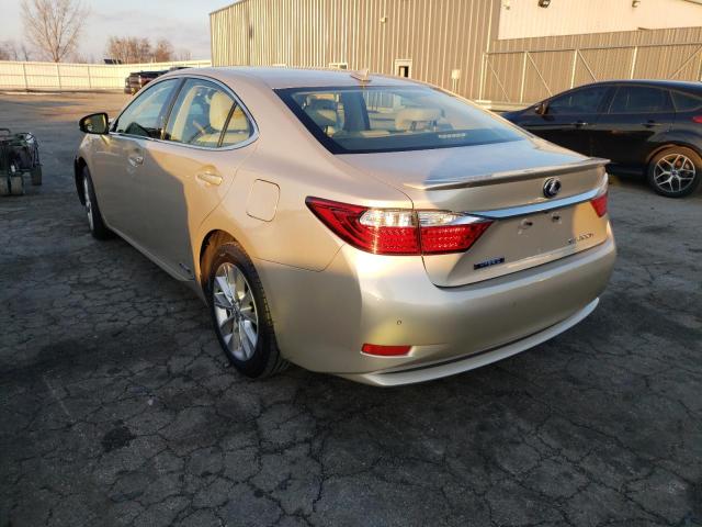 Photo 3 from auction – 2013 LEXUS ES 300H with VIN JTHBW1GG2D2037950