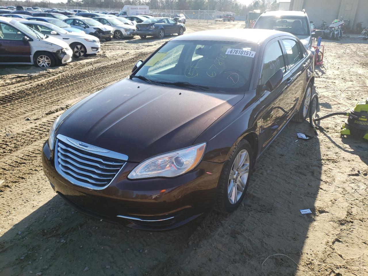 Photo 2 from auction – 2012 CHRYSLER 200 TOURIN with VIN 1C3CCBBG1CN184547